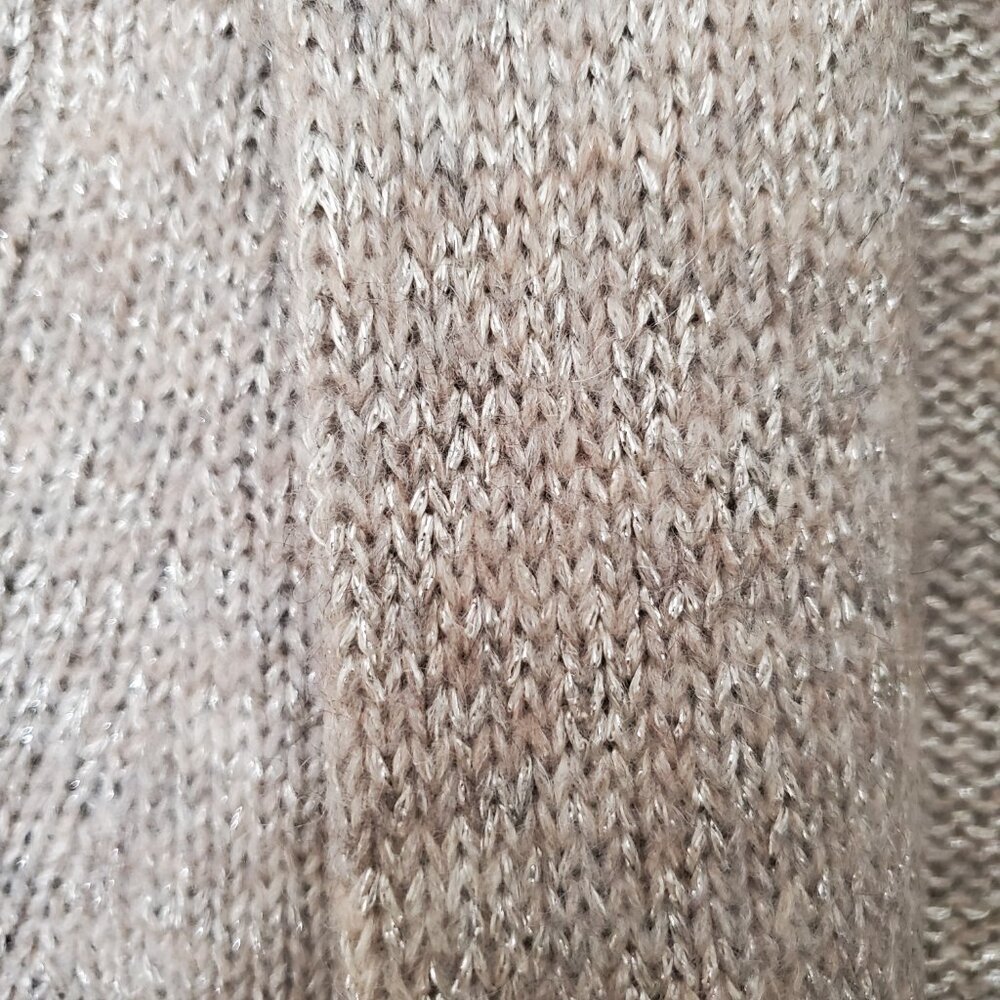 Theory Open Front Shawl Collar Shimmer Cardigan - Size P - Picture 6 of 8